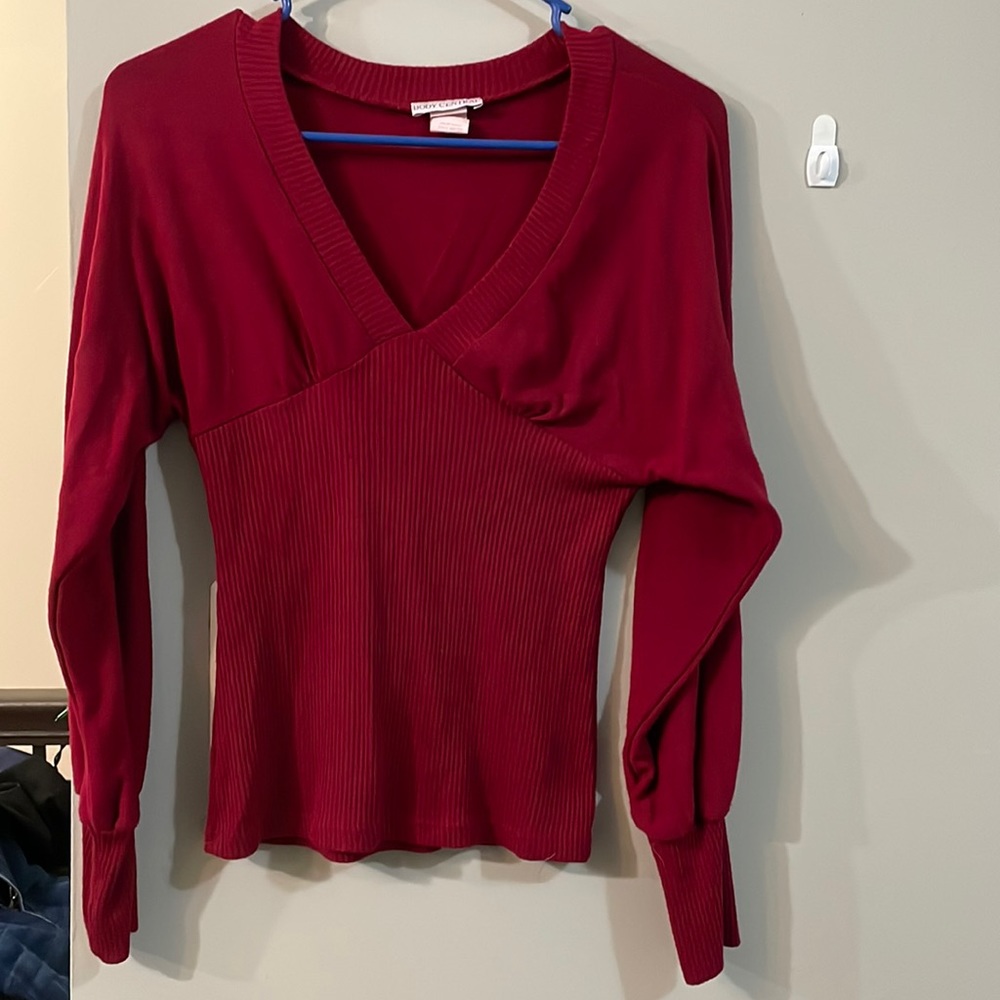 Body Central Red Top SZ M
